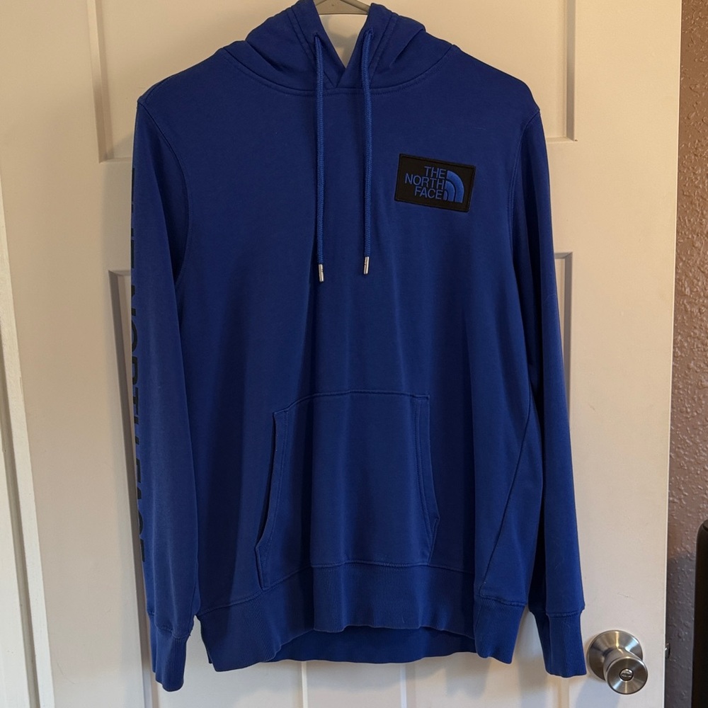 The North Face Men's Blue Pullover Hoodie